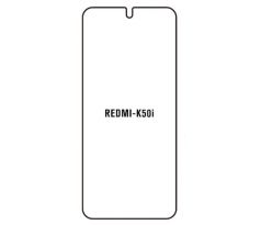 Hydrogel - matná ochranná fólie - Xiaomi Redmi K50i 5G