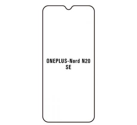 Hydrogel - matná ochranná fólie - OnePlus Nord N20 SE