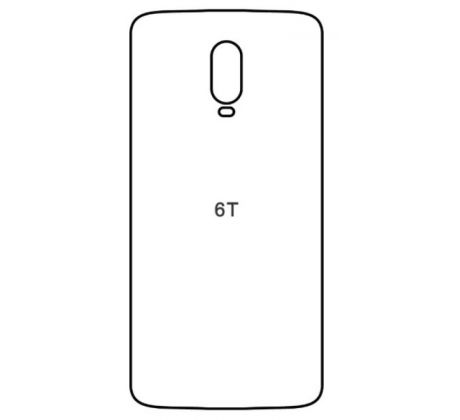 Hydrogel - matná zadní ochranná fólie - OnePlus 6T