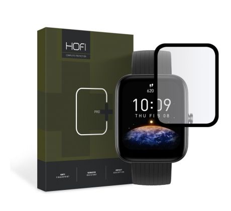 HYBRIDNÍ SKLO HOFI HYBRID PRO+ AMAZFIT BIP 3 / 3 PRO BLACK