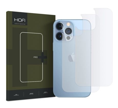 HYDROGELOVA FÓLIE HOFI HYDROFLEX PRO+ BACK PROTECTOR 2-PACK iPhone 13 Pro CLEAR