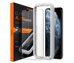 2KS V BALENÍ, SET 2 OCHRANNÝCH SKEL SPIGEN ALM GLAS.TR SLIM 2-PACK iPhone 11