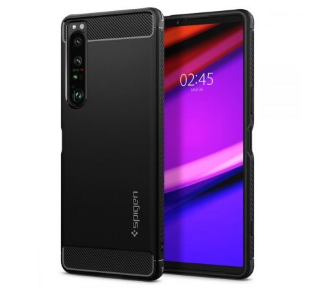 KRYT SPIGEN RUGGED ARMOR SONY XPERIA 1 IV MATTE BLACK