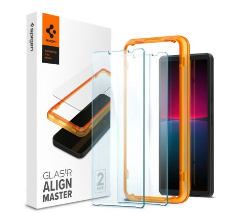 OCHRANNÉ TVRZENÉ SKLO SPIGEN ALM GLAS.TR SLIM 2-PACK SONY XPERIA 10 IV