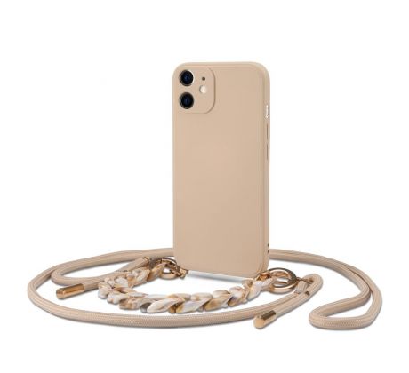 KRYT TECH-PROTECT ICON CHAIN iPhone 11 BEIGE