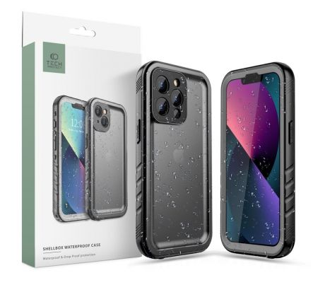 VODĚODOLNÉ POUZDRO TECH-PROTECT SHELLBOX IP68 iPhone 13 Pro Max BLACK