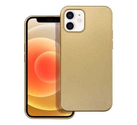 METALLIC Case  iPhone 12 / 12 Pro zlatý
