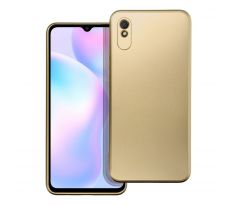 METALLIC Case  Xiaomi Redmi 9A / 9AT zlatý