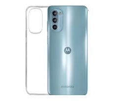 Transparentní silikonový kryt s tloušťkou 0,5mm  - Motorola Moto G52 průsvitný