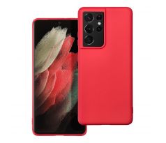 Forcell SOFT Case  Samsung Galaxy S21 Ultra červený