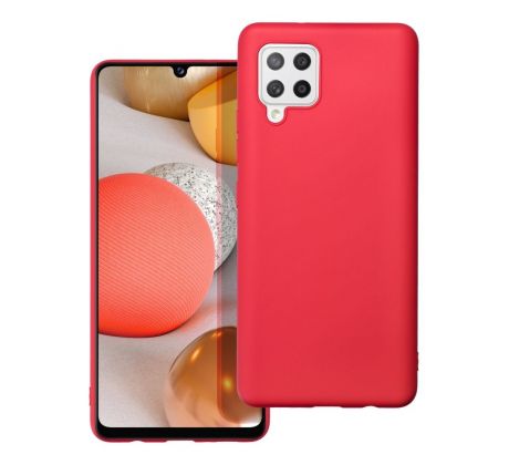 Forcell SOFT Case  Samsung Galaxy A42 5G červený