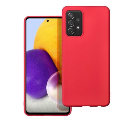 Forcell SOFT Case  Samsung Galaxy A72 LTE ( 4G ) / A72 5G červený