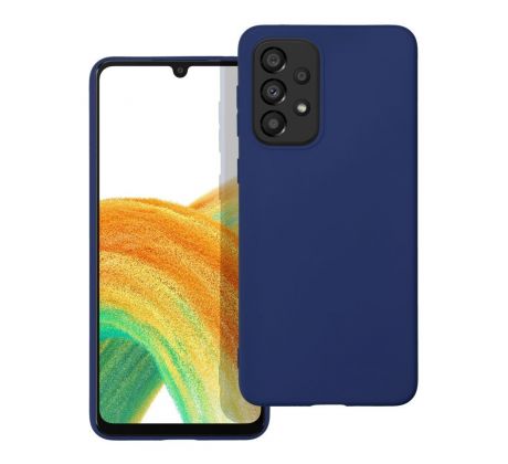 Forcell SOFT Case  Samsung Galaxy A33 5G tmavomodrý