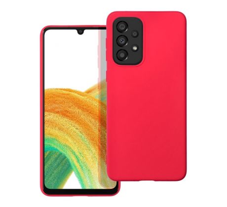 Forcell SOFT Case  Samsung Galaxy A33 5G červený