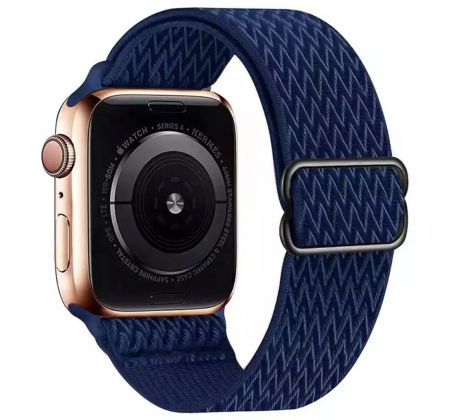 Scrunchie řemínek pro Apple Watch (42/44/45mm) Dark Blue