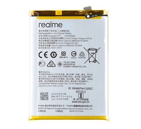 Baterie BLP841 pro Realme 8 5000mAh Li-Ion