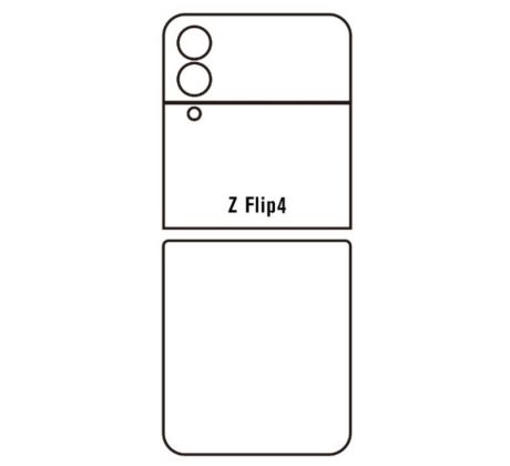 Hydrogel - zadní ochranná fólie - Samung Galaxy Z Flip 4