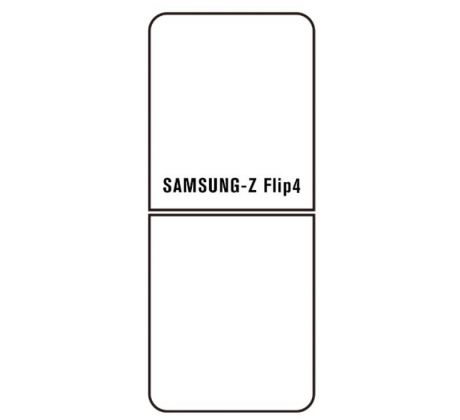 Hydrogel - ochranná fólie - Samsung Galaxy Z Flip 4 (rozdělená)
