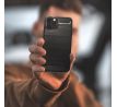 Forcell CARBON Case  iPhone SE 2022 černý