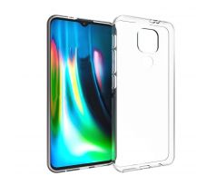 Transparentní silikonový kryt s tloušťkou 0,5mm  - MOTOROLA G9 PLAY / E7 Plus průsvitný