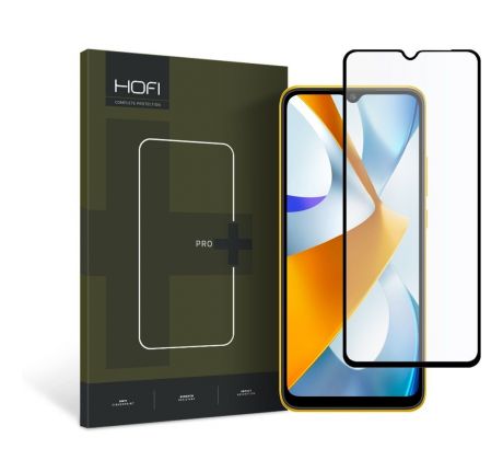 OCHRANNÉ TVRZENÉ SKLO HOFI GLASS PRO+ XIAOMI POCO C40 BLACK