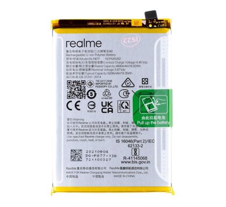 Baterie BLP877 pro Realme 8i/C31/C35 5000mAh Li-Ion OEM