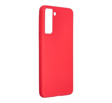 Forcell SOFT Case  Samsung Galaxy S21 FE 5G červený