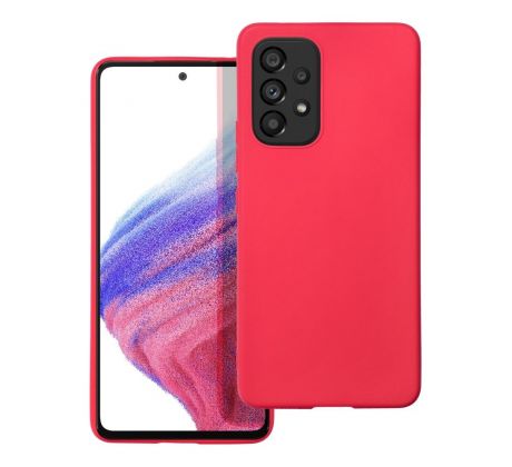 Forcell SOFT Case  Samsung Galaxy A53 5G červený