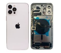 Apple iPhone 12 Pro Max - Zadní housing s předinstalovanými díly (bílý)