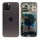 Apple iPhone 12 Pro Max - Zadní housing s předinstalovanými díly (space grey - šedý)