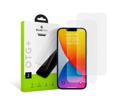 OCHRANNÉ TVRZENÉ SKLO GLASTIFY OTG+ 2-PACK iPhone 13 / 13 Pro / 14 CLEAR