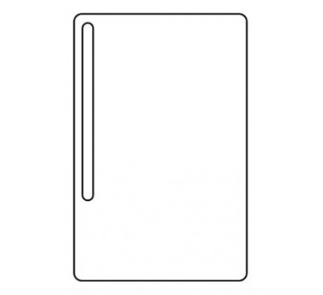 Hydrogel - zadní ochranná fólie - Samsung Galaxy Tab S8+ 12.4