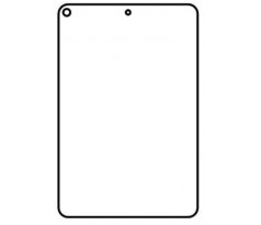 Hydrogel - zadní ochranná fólie - Apple iPad Mini 5, typ výřezu 1