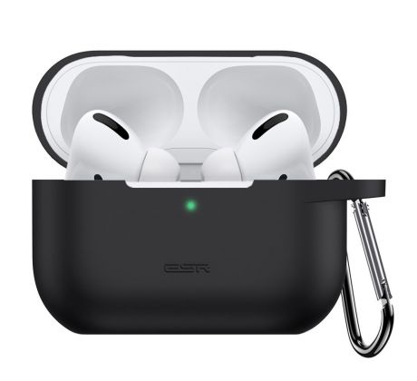 POUZDRO/KRYT ESR BOUNCE APPLE AIRPODS PRO 1 / 2 BLACK