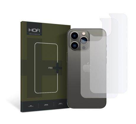 HYDROGELOVA FÓLIE HOFI HYDROFLEX PRO+ BACK PROTECTOR 2-PACK iPhone 14 Pro Max CLEAR