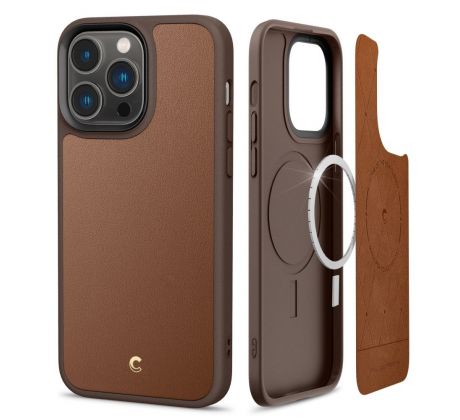 KRYT SPIGEN CYRILL KAJUK MAG MAGSAFE iPhone 14 Pro Max SADDLE BROWN