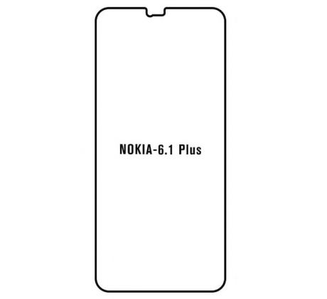 Hydrogel - ochranná fólie - Nokia 6.1 Plus (Nokia X6)