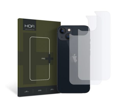 2KS V BALENÍ, SET 2 FÓLIÍ HOFI HYDROFLEX PRO+ BACK PROTECTOR 2-PACK iPhone 14 CLEAR