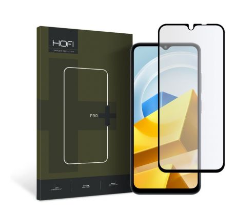 OCHRANNÉ TVRZENÉ SKLO HOFI GLASS PRO+ XIAOMI POCO M5 BLACK