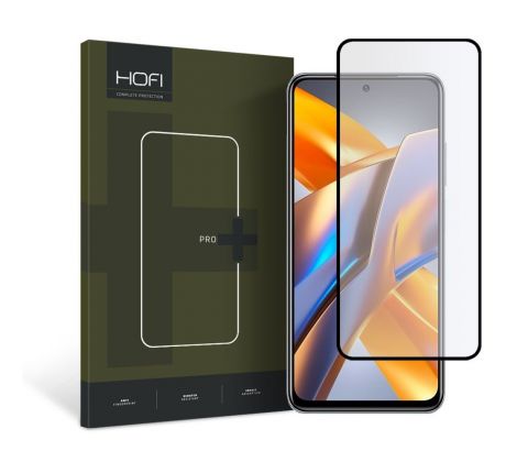 OCHRANNÉ TVRZENÉ SKLO HOFI GLASS PRO+ XIAOMI POCO M5S / REDMI NOTE 10 / 10S BLACK