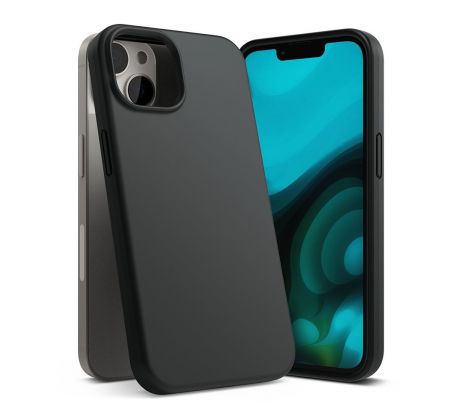 KRYT RINGKE SILICONE iPhone 14 Plus / 15 Plus BLACK