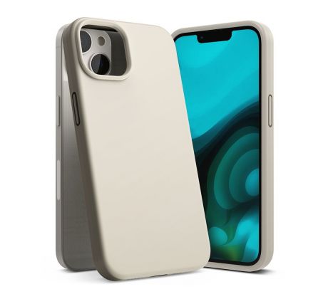 KRYT RINGKE SILICONE iPhone 14 Plus / 15 Plus STONE