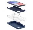 KRYT SPIGEN SILICONE FIT MAG MAGSAFE iPhone 14 NAVY BLUE