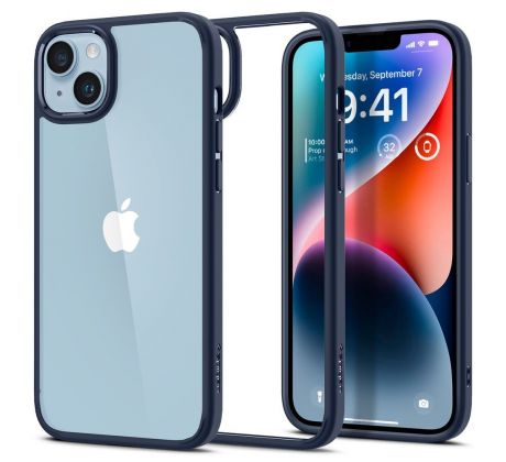 KRYT SPIGEN ULTRA HYBRID iPhone 14 NAVY BLUE