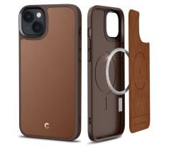 KRYT SPIGEN CYRILL KAJUK MAG MAGSAFE iPhone 14 Plus / 15 Plus SADDLE BROWN