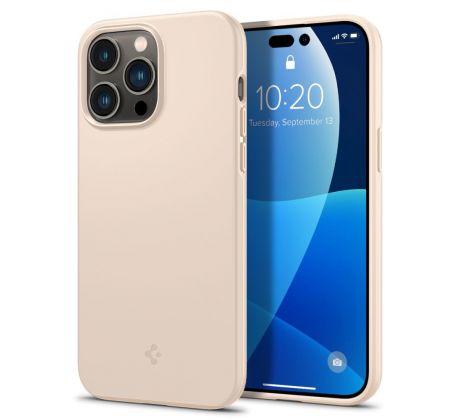 KRYT SPIGEN THIN FIT iPhone 14 Pro SAND BEIGE