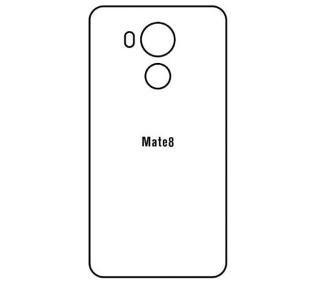 Hydrogel - matná zadní ochranná fólie - Huawei Mate 8