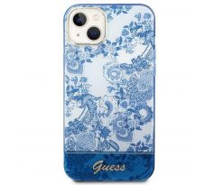 Original GUESS GUHCP14MHGPLHB iPhone 14 Plus (IML Electro Cam TDJ / modrý)