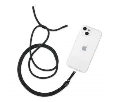 ŠŇŮRKA NA TELEFON TECH-PROTECT CHAIN ”2” UNIVERSAL STRAP BLACK/BLACK