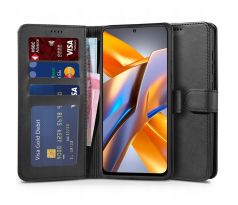 TECH-PROTECT WALLET XIAOMI POCO M5S / REDMI NOTE 10 / 10S BLACK